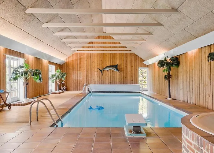 Vila Familieferie Naer Legoland Med Indoor Pool Og Taet Pa